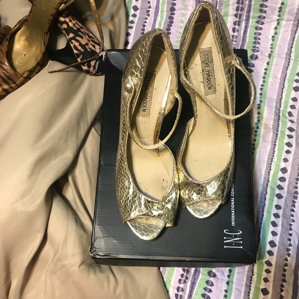 Gold Heels